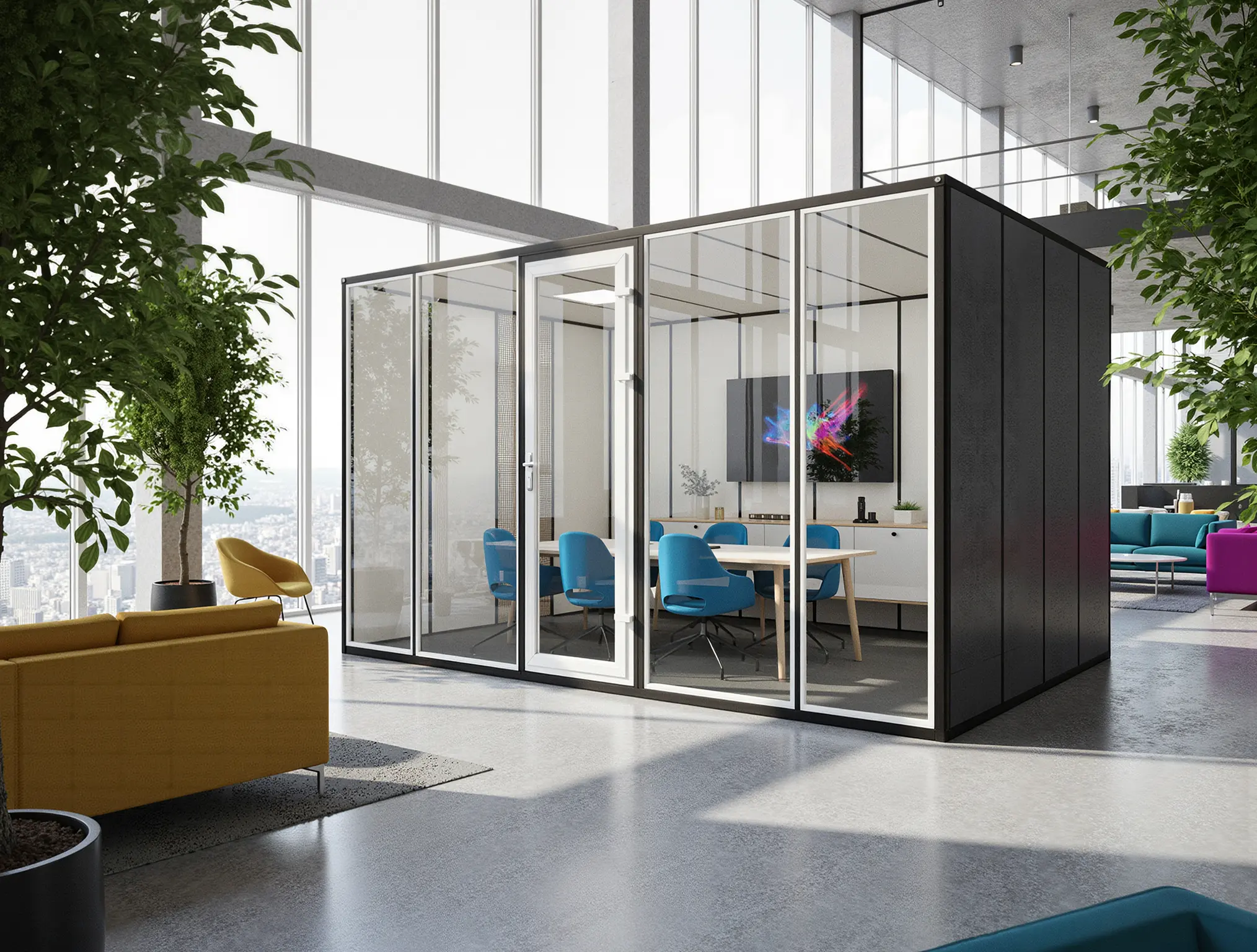 탐소리큐브 방음부스